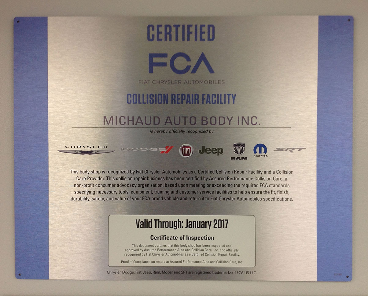 Certified FCA