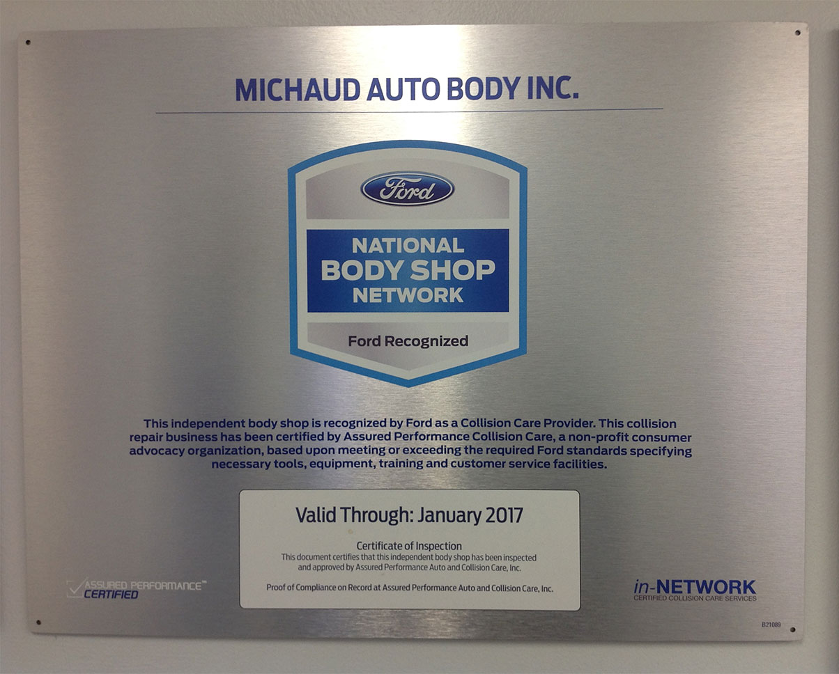 Ford Certification