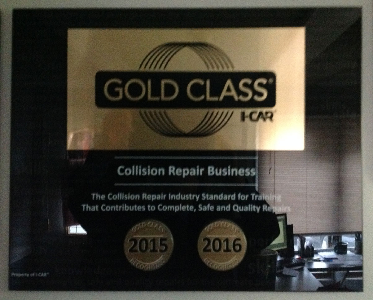 Gold Class Collision Repair Business